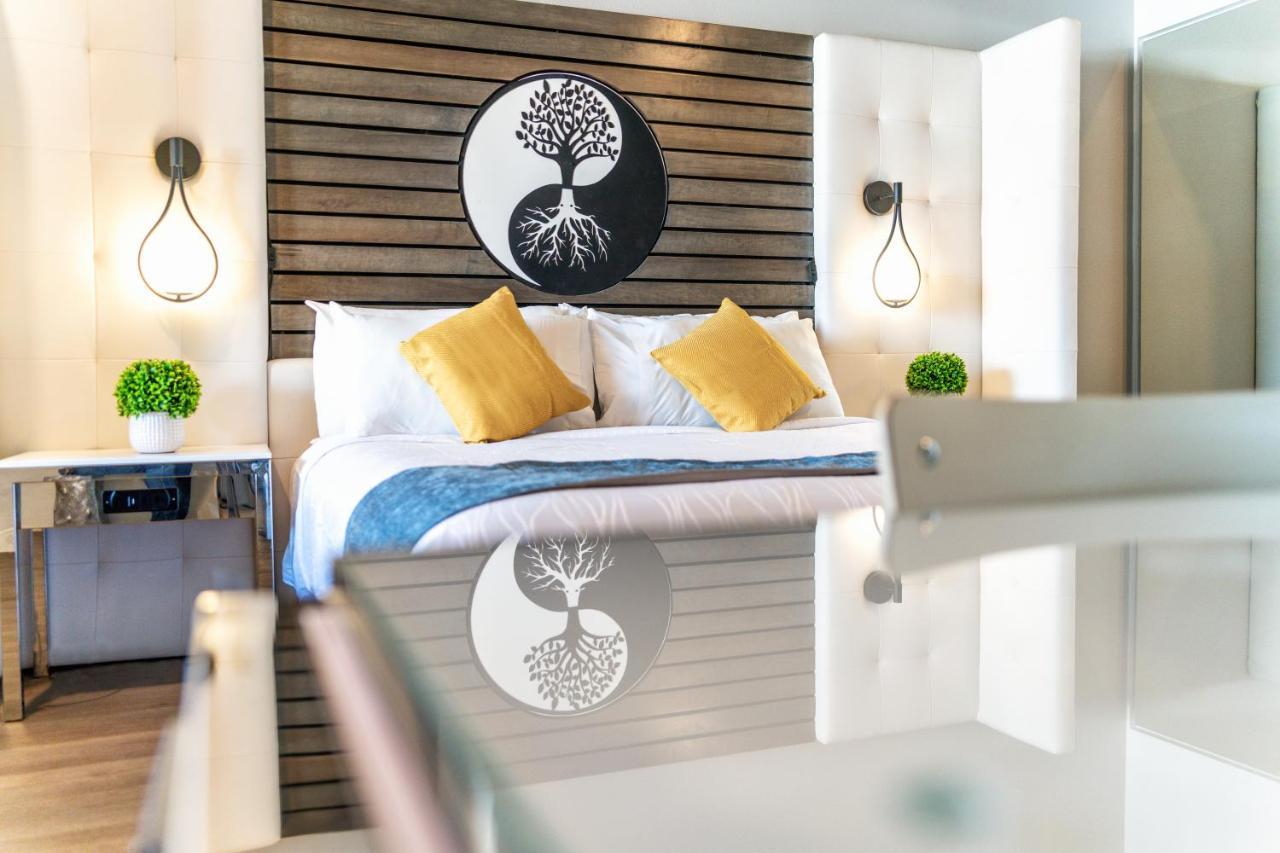 Aspire Inn Studios & Spas Bellflower Exteriör bild