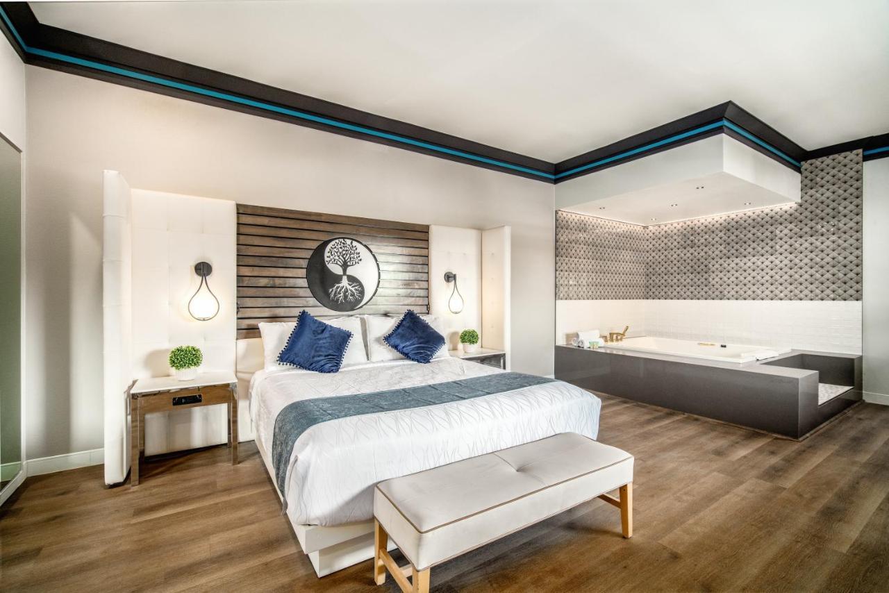 Aspire Inn Studios & Spas Bellflower Exteriör bild