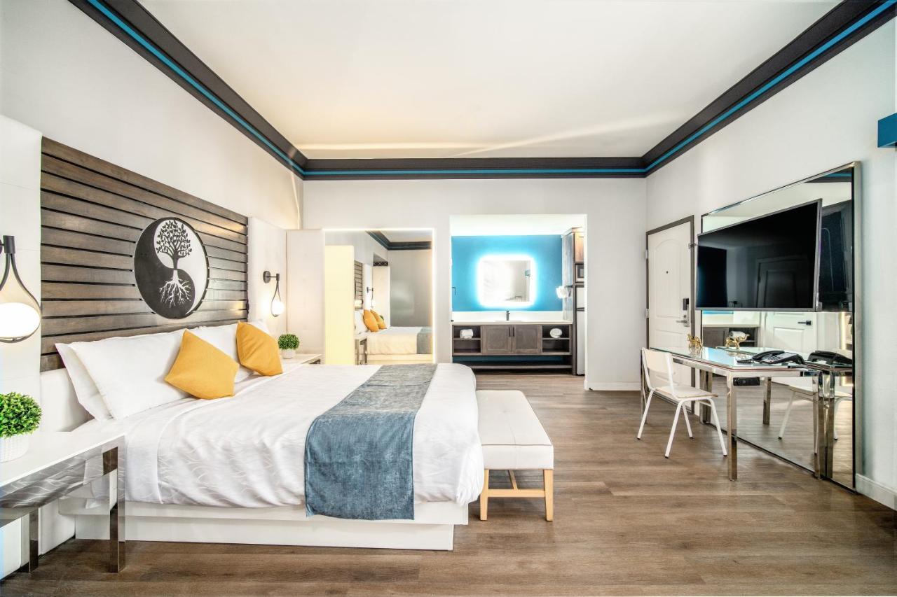 Aspire Inn Studios & Spas Bellflower Exteriör bild