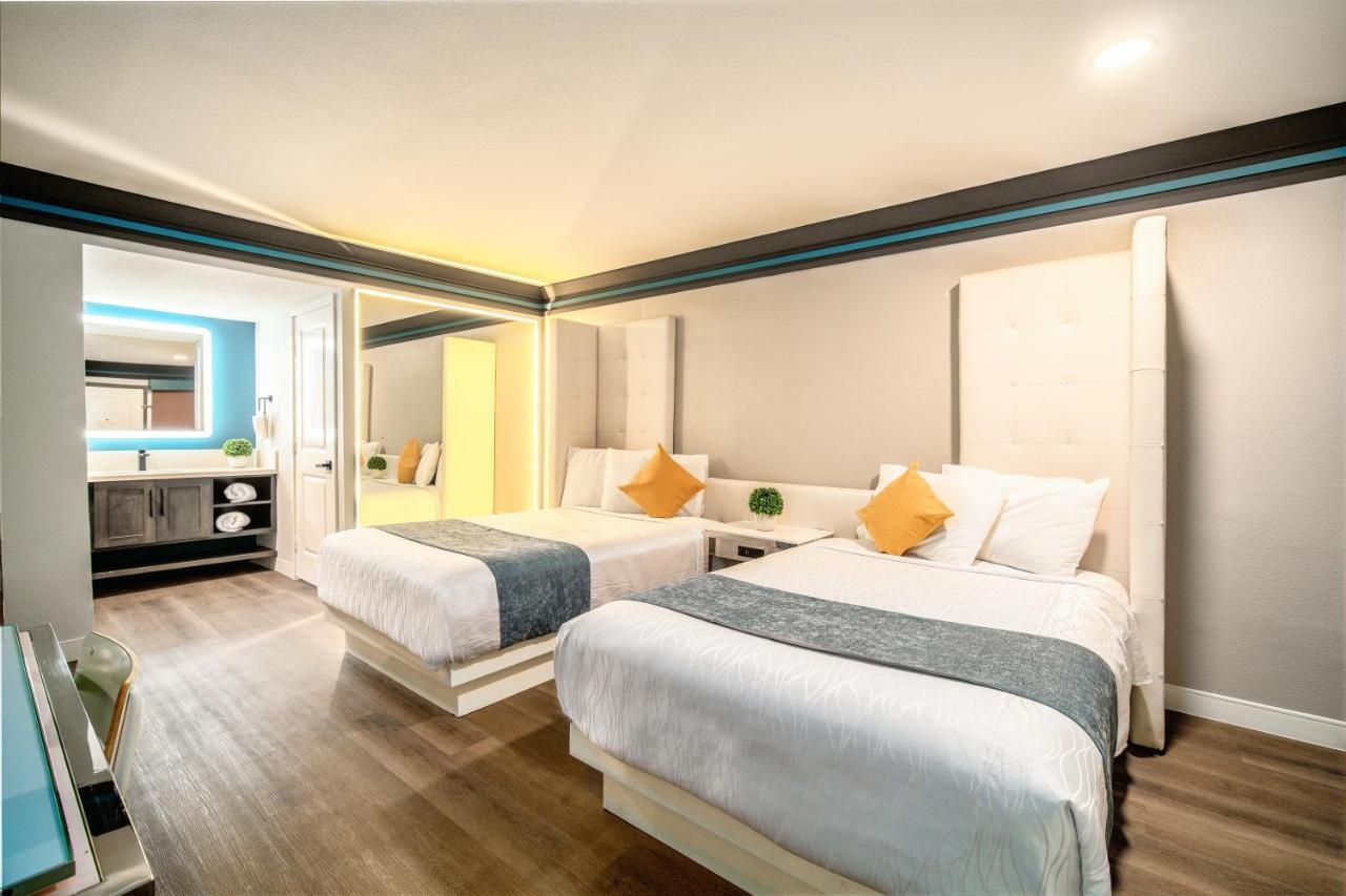 Aspire Inn Studios & Spas Bellflower Exteriör bild