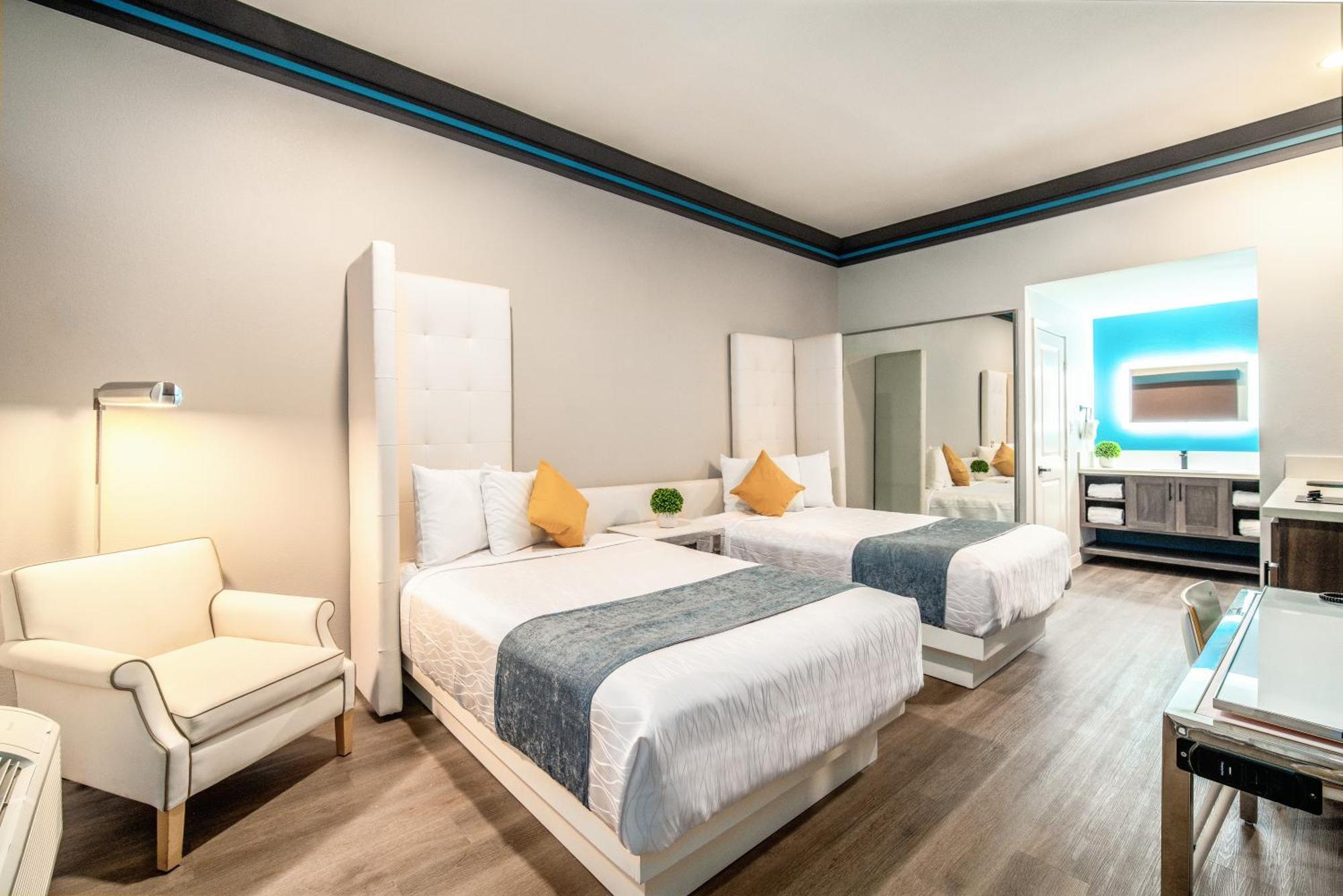 Aspire Inn Studios & Spas Bellflower Exteriör bild